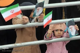 مراسم راهپیمایی یوم الله ۲۲ بهمن در میدان آزادی