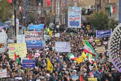 راهپیمایی ۱۳ آبان در ارومیه‎
