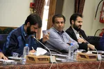 نشست خبری احمد پهلوانیان مدیرکل صدا و سیمای استان یزد با موضوع انتخابات 98