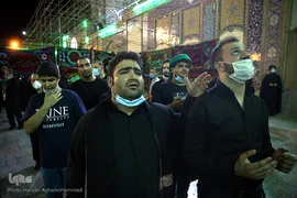 آخرین شب عزاداری ایام «مسلمیه» در حرم مطهر حضرت عبدالعظیم حسنی(ع)