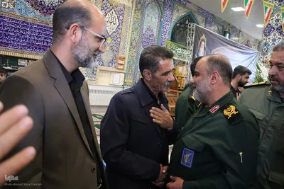 مراسم گرامیداشت چهلمین روز شهادت مدافعان امنیت مرودشت