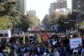 راه پیمایی یوم الله ۱۳آبان 