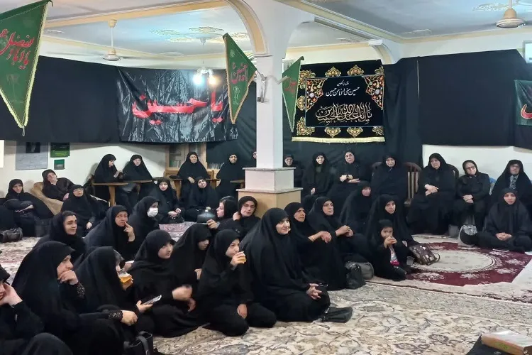 دومین تجمع بانوان زینبی بندرانزلی در حال برگزاری است