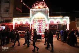 عزدارای خرمشهری‌ها در شب عاشورا