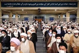 دیدار ائمه جمعه سراسر کشور با حضرت آیت الله خامنه‌ای، رهبر معظم انقلاب اسلامی