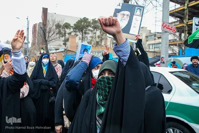 تجمع مردمی دانشجویی مقابل سفارت فرانسه