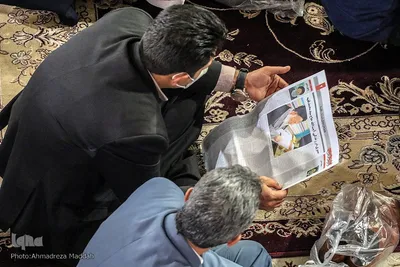 چهلمین روز درگذشت آیت‌الله فقیه در نی ریز فارس‎‎