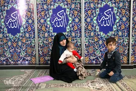 مراسم اختتامیه دهمین دوره مسابقات قرآن کریم همسران کارکنان وزارت دفاع