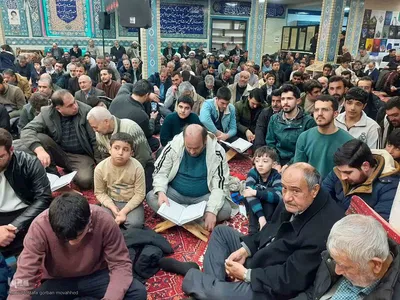محفل انس با قرآن کریم در اهر