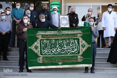 آئین قدردانی خادمیاران رضوی از کادر درمان بیمارستان مسلمین شیراز