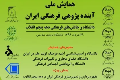همایش ملی آینده پژوهی فرهنگی ایران برگزار می‌شود