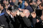 اقامه نماز باران در گلستان شهدای اصفهان