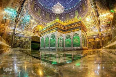 حرم مطهر و نورانی امام حسن عسگری (ع) در سامرا