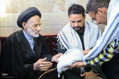 دیدار دانش‌آموزان بسیجی با نماینده ولی‎فقیه در خراسان جنوبی
