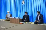 دیدار رئیس مرکز اطلاع رسانی وزارت کشور با حجت‌الاسلام عبادی