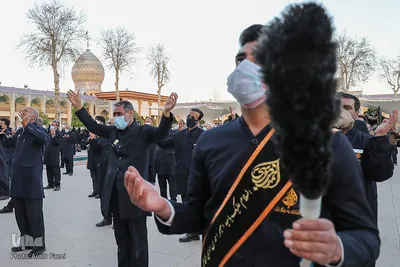 راهپیمایی و سوگواری "عاشقان باب الحوائج" در سومین حرم اهل بیت (ع)