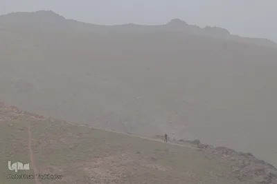 هجوم ریزگرد ها به زنجان‎‎