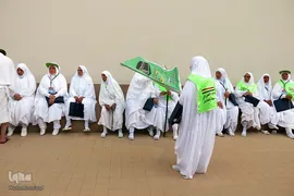 مُحرم شدن حجاج در مسجد شجره