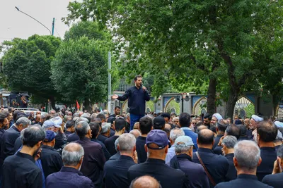 عزاداری خیابانی سالروز شهادت امام رضا(ع) در تبریز