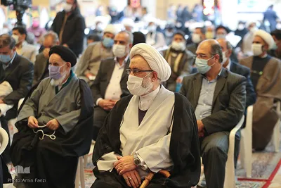 مراسم ارتحال آیت الله مصباح یزدی در شیراز