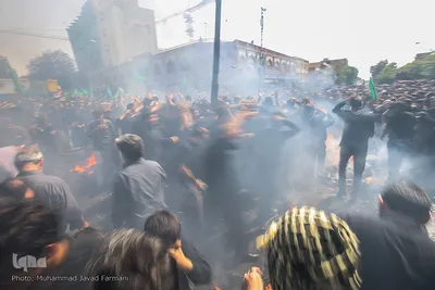 عزاداری ظهر عاشورا در تهران 