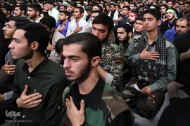 دیدار دانش‌آموزان و دانشجویان با رهبر انقلاب