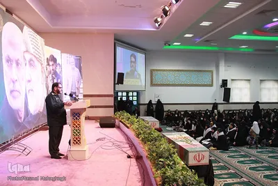 مراسم گرامیداشت سومین سالگرد شهادت سردار سپهبد شهید قاسم سلیمانی در حسینیه شهدای گمنام سپاه قائم آل محمد (عج) سمنان