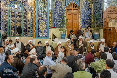 مراسم تحویل سال نو در حرم امام حسین(ع)