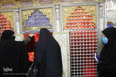 آیین غبار روبی امامزاده جعفر(ع)یزد