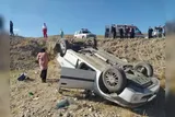 فوت ۳ زائر در واژگونی خودرو در محور بیستون