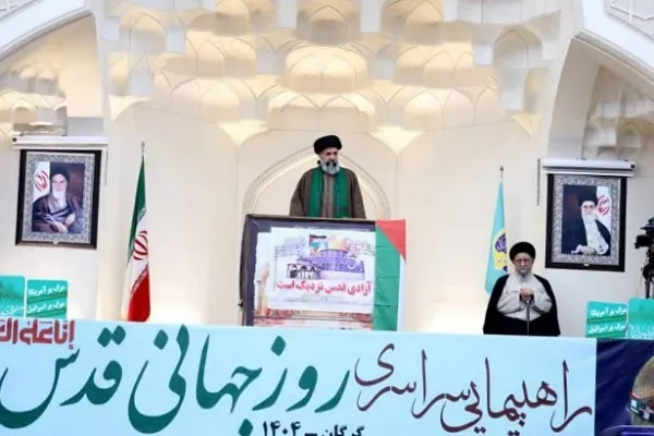 ایران‌ مدافع جبهه حق و یاور مظلومان است