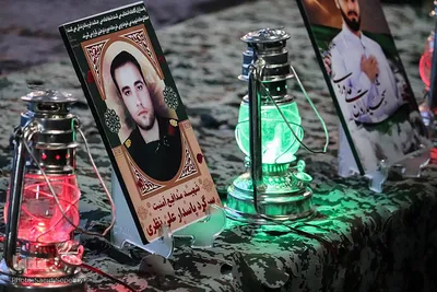 برگزاری اولین سالگرد شهادت شهید علی نظری شهید مدافع امنیت