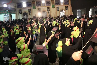 اجتماع دختران حسینی در همدان