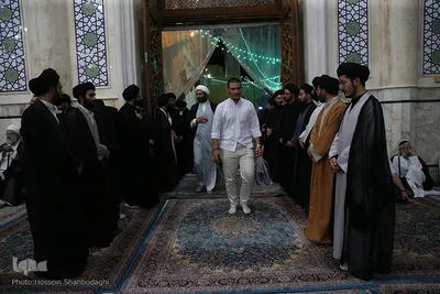 مراسم بزرگداشت آیت الله حسینی شاهرودی در مسجد اعظم قم