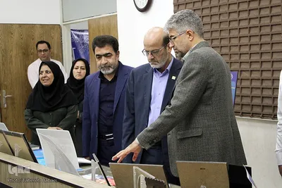 بازدید رییس جهاد دانشگاهی کشور از خبرگزاری ایکنا استان یزد‎‎