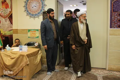 بازدید نماینده ولی‌فقیه در استان مرکزی از مسابقات قرآن دانش‌آموزی/عکاس: زهرا بهرامی