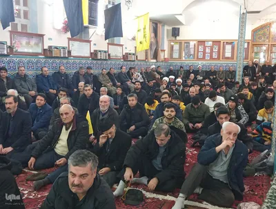 مراسم بزرگداشت شهدای مقاومت در شهرستان اهر