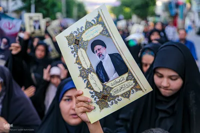 حرکت دسته عزاداری به مناسبت شهادت شهید جمهور و یاران