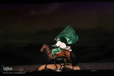 نمایش بزرگ آستان عشق در اهواز