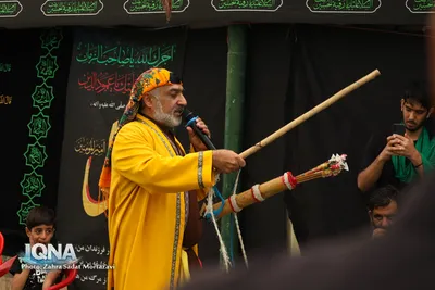 تعزیه شهادت امام رضا(ع) در خمینی‌شهر
