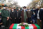 تشییع پیکر شهید مدافع حرم در تبریز‎‎