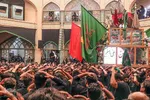 مراسم نخل‌برداری در حسینیه نظر کرده یزد‎