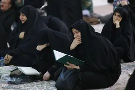 قرائت زیارت جامعه کبیره در حرم حضرت معصومه(س)