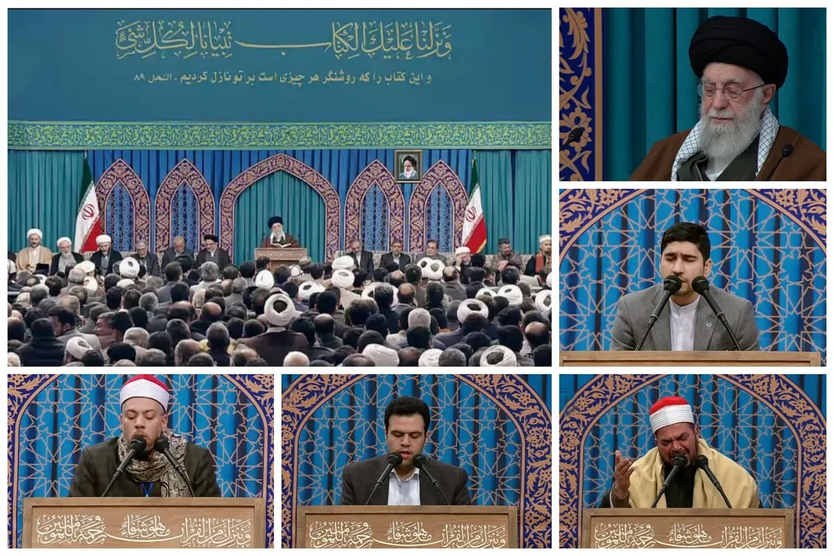 Para Peserta Musabaqoh Alquran Internasional Iran ke-41 Bertemu dengan Pemimpin Tertinggi Revolusi