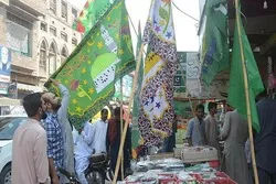 ملک بھر میں جشنِ عید میلادالنبی ﷺ مذہبی عقیدت و احترام سے منایا جارہا ہے