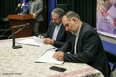 مراسم امضا تفاهم‌نامه بازارپردازی فرهنگی
