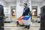 صندوق سیار انتخابات در بیمارستان کوثر سمنان