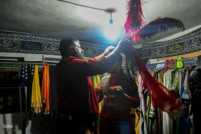 تعزیه حسینیه اعظم برغان