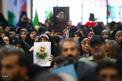 آیین گرامیداشت نخستین سالگرد شهادت سردار حسین سلامی در اصفهان