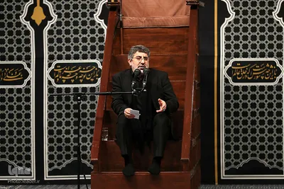 مراسم عزادای شب تاسوعا در حسینیه امام خمینی(ره)